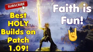 The BEST OP Holy Weapons on 1.09! 😮 (Elden Ring) Faith Week! 🤘