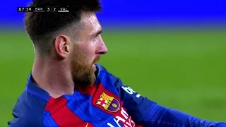 Lionel Messi vs Valencia (Home) 16-17 HD 1080i By IramMessiTV
