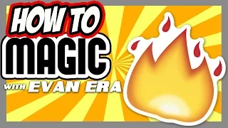 10 FIRE Magic Tricks REVEALED! - How To Magic!