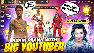 No Internet Prank With V badge Player 😱 But 100 Level Emote 🔥 Garena free fire