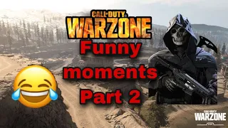 Funny moments on Call of Duty: Warzone! Part 2