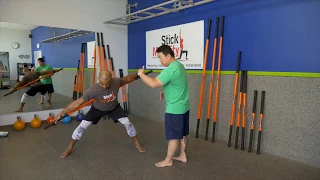 Thoracic Spine "Slap Shot" Drill - Stick Mobility Exercises - Fundamentals Series