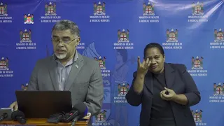 Fijian Permanent Secretary for Health delivers COVID-19 update press conference  20/04/21