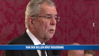 Bundespräsident Van der Bellen rügt Regierung