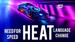 How to Change Need For Speed Heat Language / Easiest Method / Language Change / Need For Speed