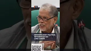 Former Senator Rene Saguisag dies at 84