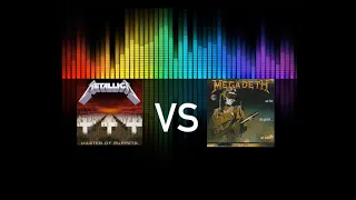 Master of Puppets by Metallica VS So Far, So Good, So What by Megadeth