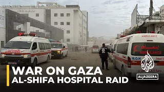 Israeli military arrested 200 people and killed 20 Palestinian fighters inside al-Shifa hospital