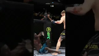 MAJOR KNOCKOUT #shorts #ufc #viral#gamer #gaming #ufc4knockout #tiktok #reels