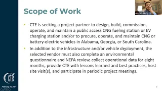 Pre-Proposal Meeting: Southeast Alternative Fuel Deployment Partnership RFP