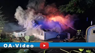 Einfamilienhaus in Wipperfürth-Ohl niedergebrannt