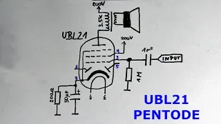 Najprostszy wzmacniacz lampowy UBL21