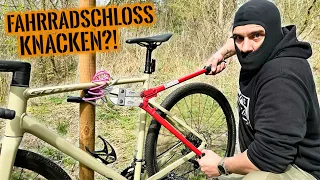 Wie sicher sind Fahrradschlösser? Bolzenschneider & Eisspray im Einsatz | Survival Mattin