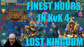 Finest Hours in KvK 4 Light and Darkness - Flag Rallies and reports - Rise of Kingdoms