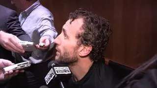 03/23/13 Post Game - Jarret Stoll