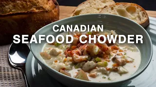 Classic Canadian Seafood Chowder  | Chef Shane Robilliard