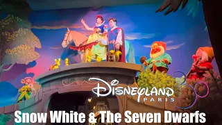 Snow White Ride (POV, 4K) Fantasyland, Disneyland Paris 2023