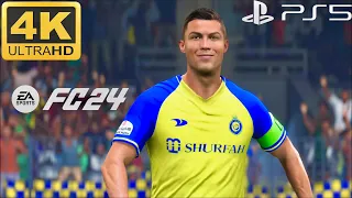 EA FC 24 Cristiano Ronaldo Last Minute Goal Celebration!