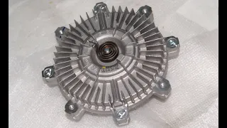 Hyundai Terracan Проверка Вискомуфты ( Термомуфта ) CLUTCH COOLING FAN TEST