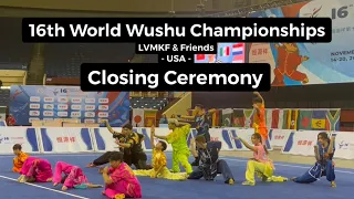16th World Wushu Championships - USA/LVMKF Closing Ceremony Demo - 2023