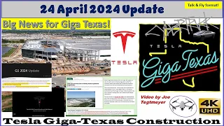 South Ext Grows, Boring Tunneling, & More N Concrete Removal! 24 Apr 2024 Giga Texas Update(07:35AM)