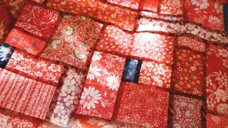 Лоскутные одеяла на выставке в отделе музея "Ясная Поляна" | quilt | patchwork | 4K фильм