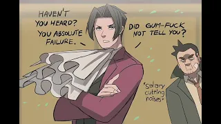 Phoenix Wright Ace Attorney Comic dub: “Updated Autopsy Report”