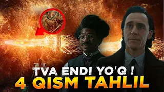 Loki serialing 4 qism tahlili - Tva endi yo'qmi?,Viktor Taymli Yaxshi edi !