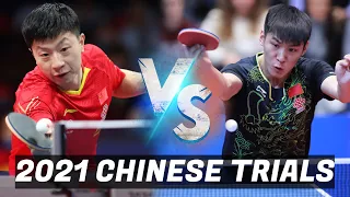 Ma Long 马龙 vs 薛飞 Xue Fei | 2021 Chinese Trials (Group Stage)