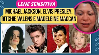 LENE SENSITIVA FALA SOBRE MICHAEL JACKSON, ELVIS PRESLEY, RITCHIE VALENS E MADELEINE MACCAN