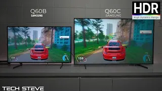 (HDR Version) Samsung Q60C VS Q60B