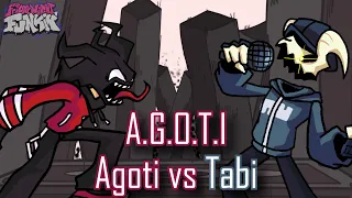 A.G.O.T.I pero es Agoti vs Tabi | Friday Night Funkin