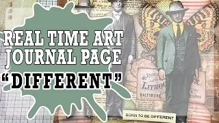 Real Time Art Journal Page - Different