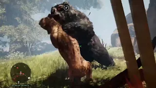 FAR CRY PRIMAL - ALL ANIMAL FIGHTS - PART 2!!!!
