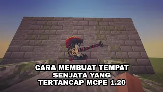 Cara Membuat Senjata Brutal Legends Tertancap Di Mcpe 1.20