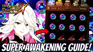 UPDATED* HOW TO GET TONS OF SUPER AWAKENING COINS F2P!!! (7DS Guide) Seven Deadly Sins Grand Cross