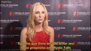 Festival de télévision Monte Carlo - Candice Accola fala sobre Steroline (legendado)