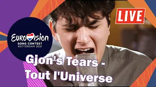 LIVE! Gjon's Tears - Tout l'Universe (ШВЕЙЦАРИЯ) | Евровидение 2021