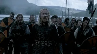 Vikings - Rollo defends Kattegat from Jarl Borg | Full Battle (2x3) [Full HD]