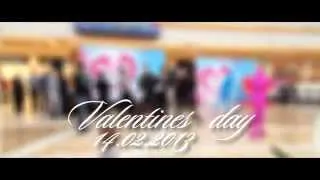 Флэшмоб 14 февраля на День Валентина в АФИМОЛЛ Сити/Flashmob-Valentine's day-marriage proposal_sv