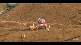 Adamo mistakes in last lap MX2 Race 1 | MXGP of Portugal 2024