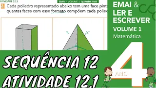 EMAI 4º ANO ATIVIDADE 12.1 (SEQUÊNCIA 12) VOLUME 1 - DECOMPOSIÇÃO E ARREDONDAMENTO. 🤔🗨