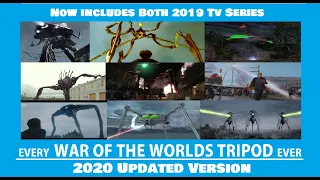 Every 'WAR OF THE WORLDS' TRIPOD Ever - 2020 Version Includes Both TV series