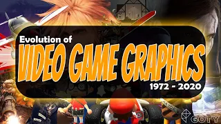 Evolution of Video Game Graphics (1972 - 2020)