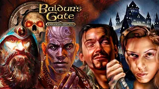 Baldur's Gate Enhanced Edition прохождение в кооперативе (серия 5) Берсерк, Воин-вор, Колдун