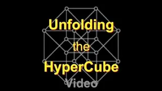 Unfolding the HyperCube (Tesseract) from 4D to 3D