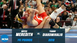 Yianni Diakomihalis vs. Bryce Meredith: 2018 NCAA title (141 lbs.)