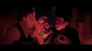 Across The Spider-Verse Scene Peter B Parker Talks To Miles
