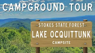 Stokes State Forest - Lake Ocquittunk Campground Drive