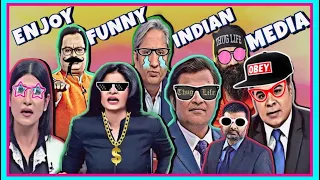 🔥💥😜MEGA COMPILATION Latest Indian Media Funny Viral Trending Angry Thug Life of TV News Debates